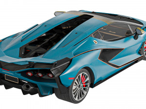 L a m b o r g h i n i Sian FKP 3D Model