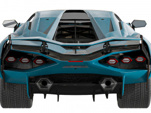 L a m b o r g h i n i Sian FKP 3D Model