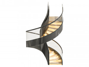 Spiral Staircase 3D Model