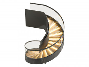 Spiral Staircase 3D-Modell
