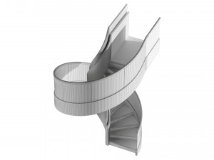 Spiral Staircase 3D-Modell