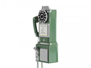 Pay Phone 3D Model