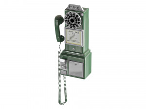 Pay Phone Modelo 3D