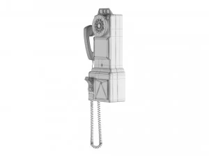 Pay Phone 3D Model