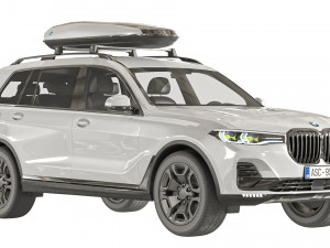 B M W X 7 3D Model