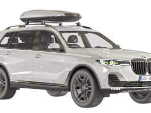 B M W X 7 3D Model