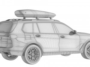 B M W X 7 3D Model