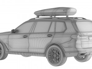 B M W X 7 3D Model