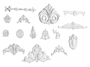 Decor Set 001 3D 모델