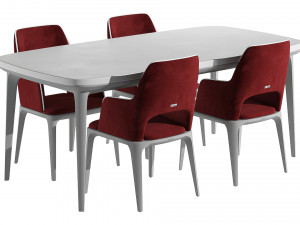 Play Chair Table 3D 模型