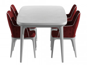 Play Chair Table 3D 模型
