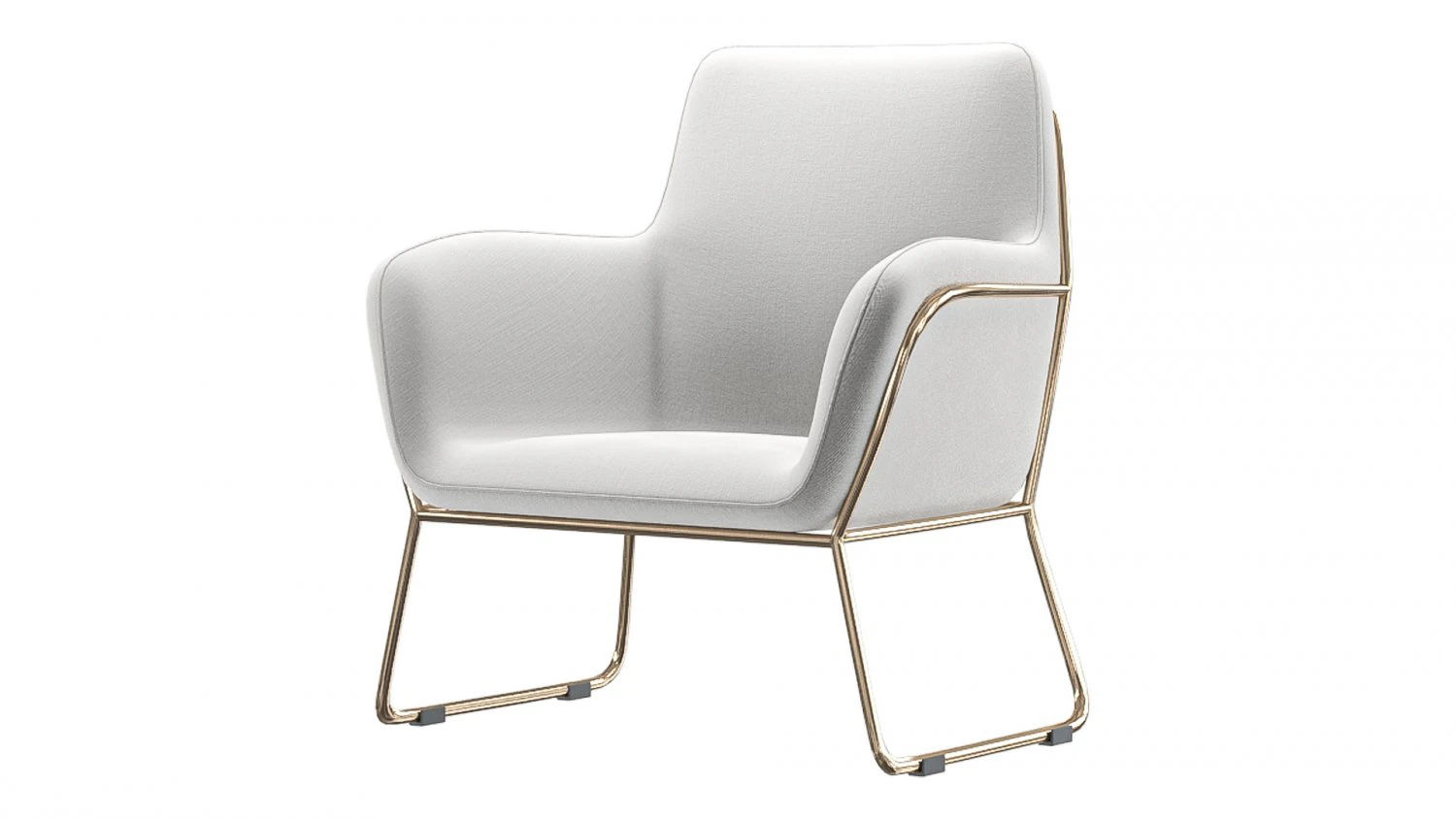HermannArmchair 3D Model .c4d .max .obj .3ds .fbx .stl .blend 