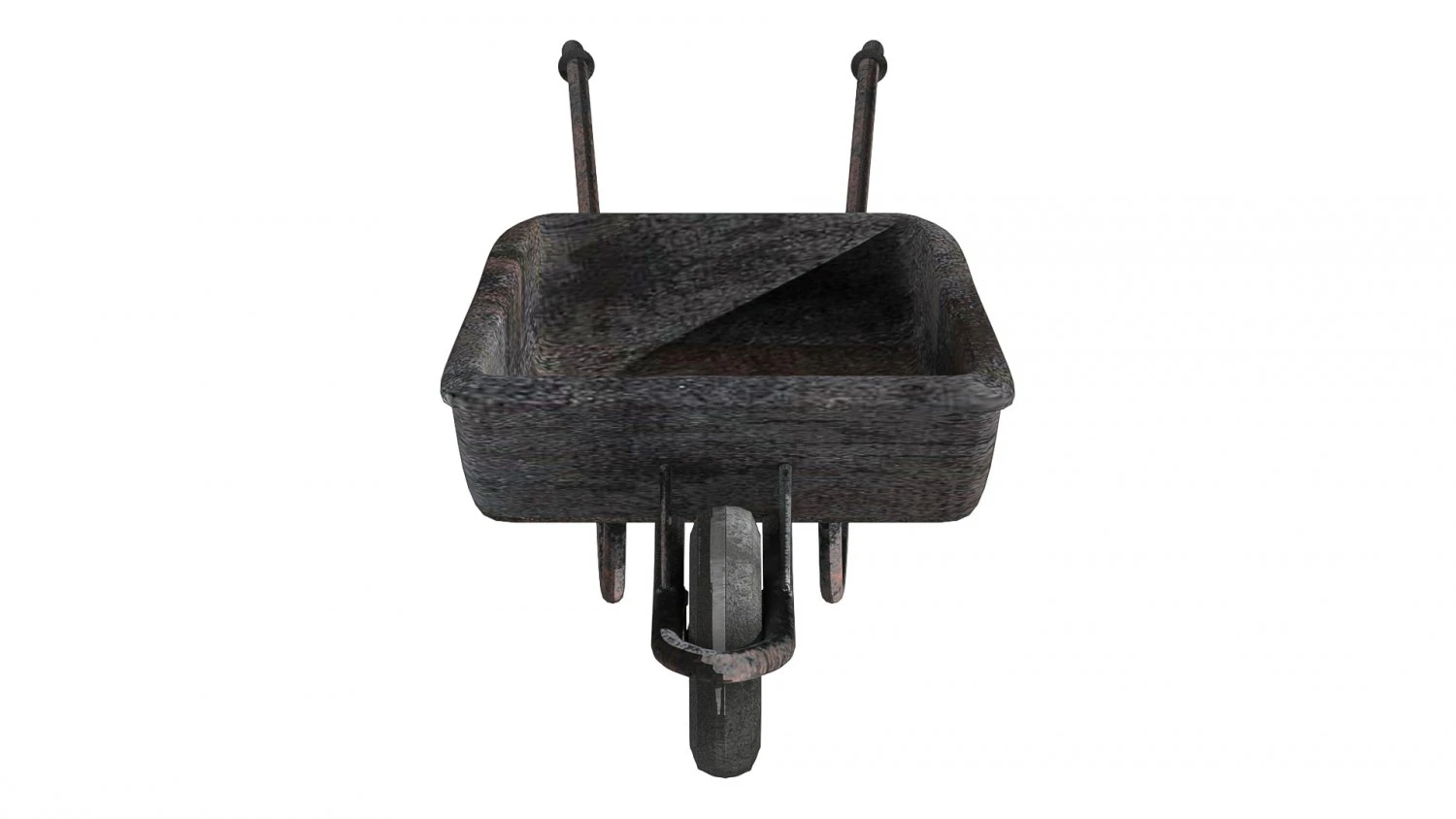 Wheelbarrow 3D Model .c4d .max .obj .3ds .fbx .stl .blend 