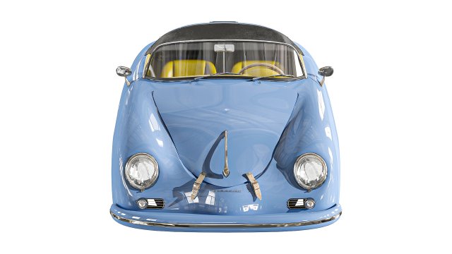 Porsche 356 Speedster 3Dモデル .c4d .max .obj .3ds .fbx .stl .blend 