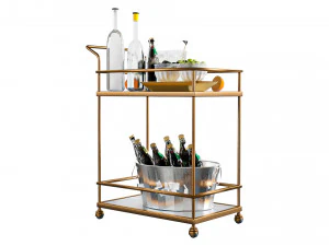 Alcohol and a Cocktail 3D Model