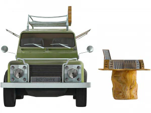 Hot Coffe Truck 3D Model