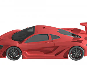 McLaren P 3D Model