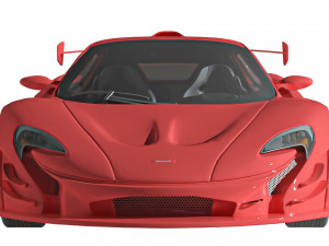 Mc Laren P Model 3D