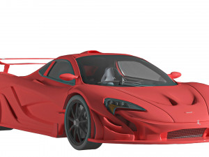 Mc Laren P Model 3D