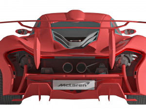 Mc Laren P Model 3D