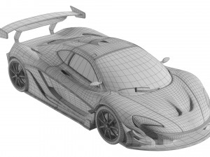 Mc Laren P Model 3D