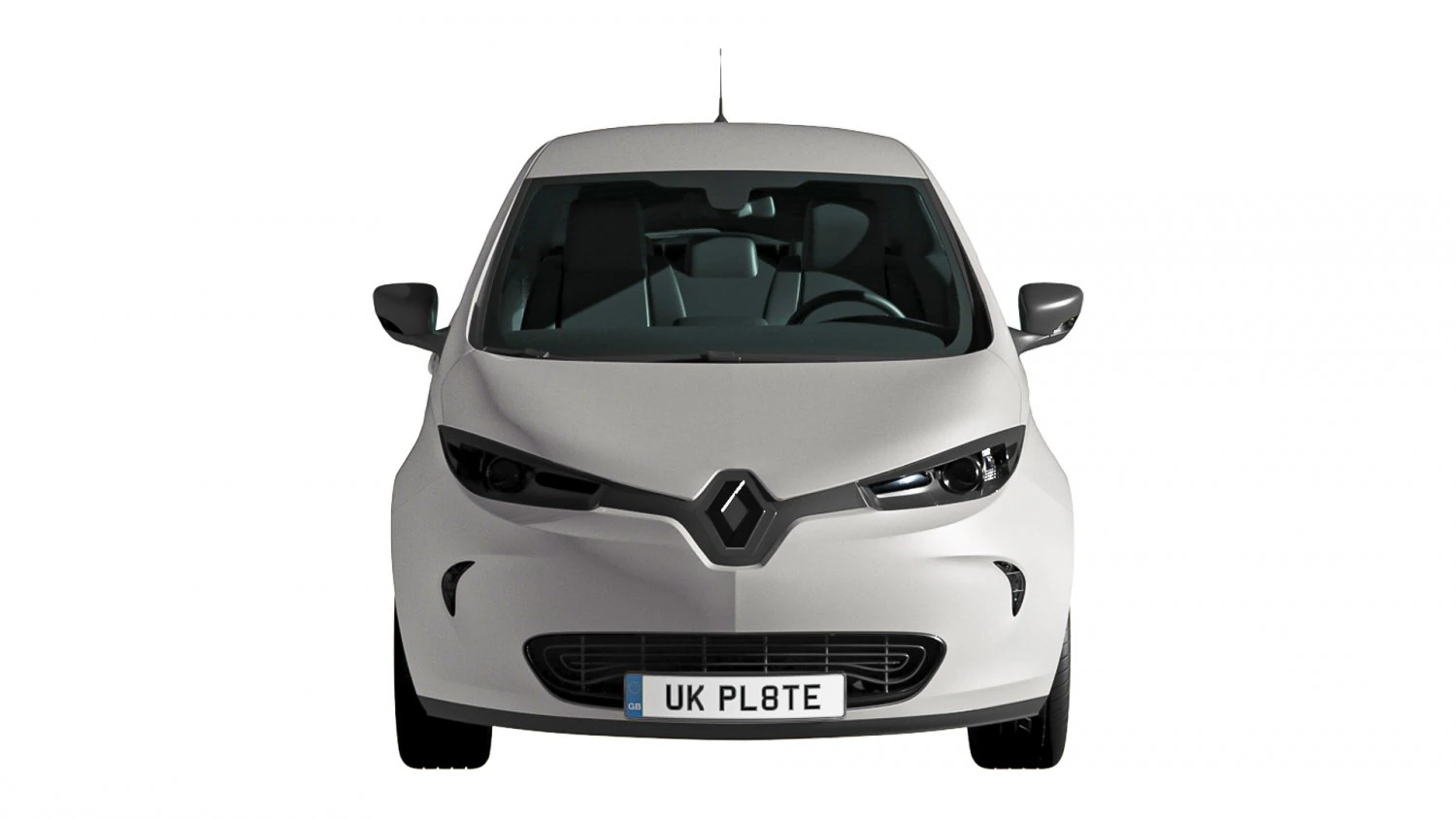 RENAULT ZOE 3D Model .c4d .max .obj .3ds .fbx .stl .blend 