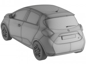 RENAULT ZOE Modelo 3D