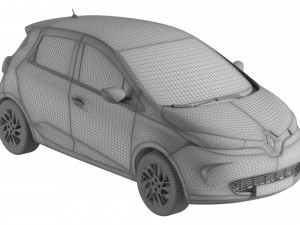 RENAULT ZOE Modelo 3D