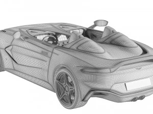 アストンマーティン 3Dモデル