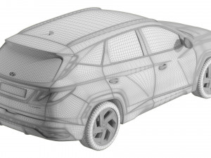 Hyundai Tucson Modelo 3D