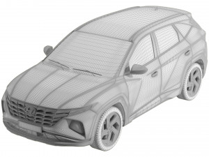 Hyundai Tucson Modelo 3D
