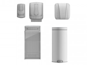 Binele Hand Wash Set Model 3D