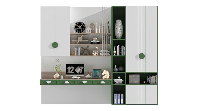Furniture for a Children 3D Model .c4d .max .obj .3ds .fbx .stl .blend 