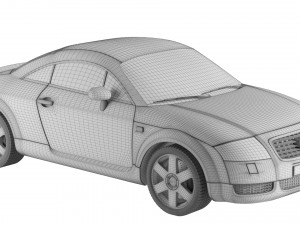 Car Audi TT Modelo 3D