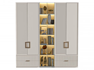 Neoclassical Wardrobe Modello 3D