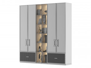 Neoclassical Wardrobe 3Dモデル