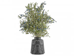 부케 001 3D 모델