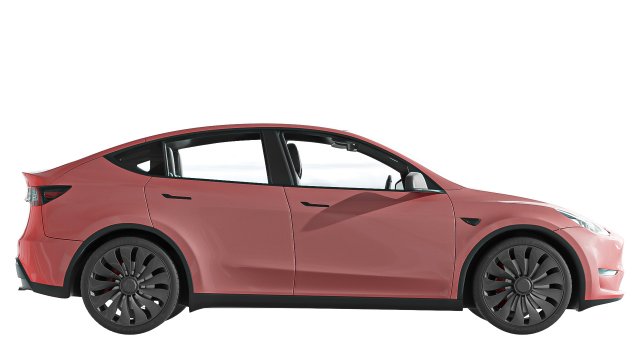 Tesla Model Y 3D 모델 .c4d .max .obj .3ds .fbx .stl .blend 
