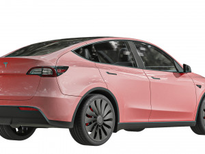 Tesla Model Y 3D 모델