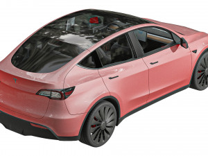Tesla Model Y 3D 모델