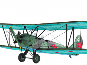 Polikarpov Modello 3D
