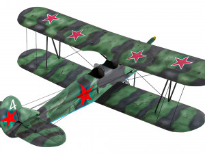Polikarpov Modello 3D