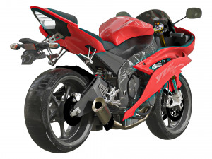 Yamaha YZF R6 3D Model