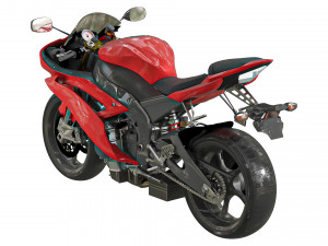 Yamaha YZF R6 3D Model