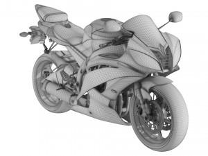 Yamaha YZF R6 3D Model