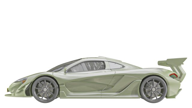 McLaren Model 3D .c4d .max .obj .3ds .fbx .stl .blend 