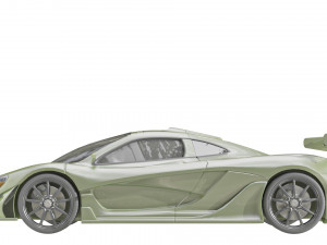 McLaren 3D Model