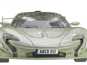 McLaren Model 3D