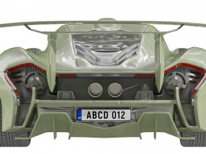 McLaren Model 3D