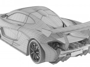 McLaren Model 3D